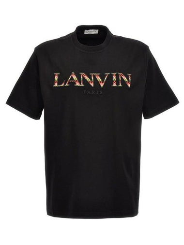 24FW T-Shirt RMTS0010J207A2310 Black - LANVIN - BALAAN 1