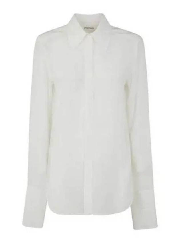 Lelia Silk Blouse White - MAX MARA - BALAAN 2