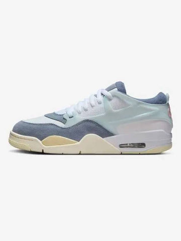 Air Jordan 4 RM M White Diffused Blue Asian Slate Prism Pink FQ7939 101 - NIKE - BALAAN 1