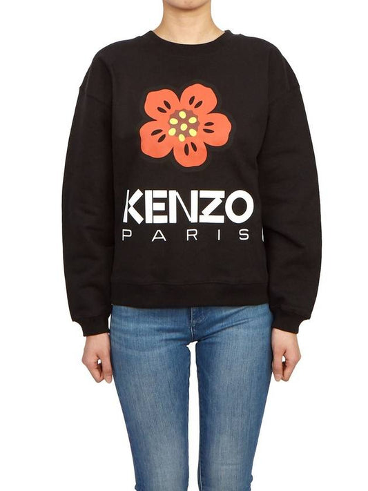 Women s brushed sweatshirt 2SW036 4ME 99J 235 - KENZO - BALAAN 1