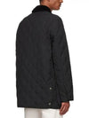 Quilted Thermoregulated Barn Jacket Black - BURBERRY - BALAAN 3