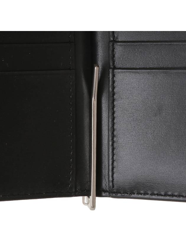 Monogram Money Clip Half Wallet Black - SAINT LAURENT - BALAAN 7