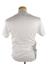 M20TS7A015 00 Mint Line Printing White Tshirt - LANVIN - BALAAN 3