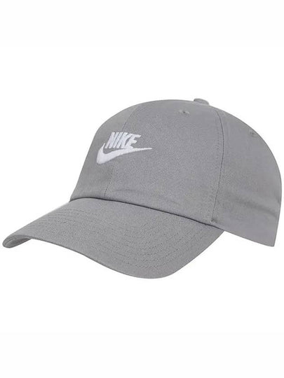 Club Unstructured Futura Washed Ball Cap Grey - NIKE - BALAAN 2