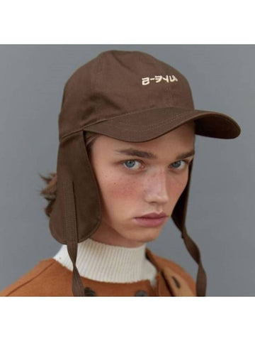 Ear Flap Cap Brown - REPLAYCONTAINER - BALAAN 1