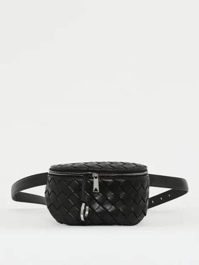 Intrecciato Belt Bag Black - BOTTEGA VENETA - BALAAN 2