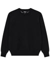 Laguna icon bag logo knit black 117223 BLACK - STUSSY - BALAAN 2