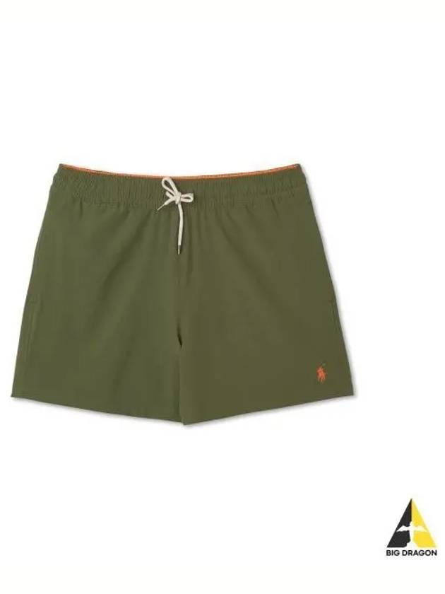 Traveler swim trunk shorts green - POLO RALPH LAUREN - BALAAN 1