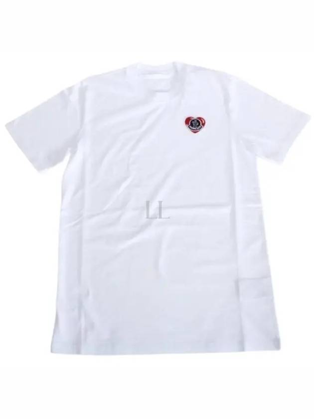 24 8C00021 8390T 00A Logo Patch Tee - MONCLER - BALAAN 1