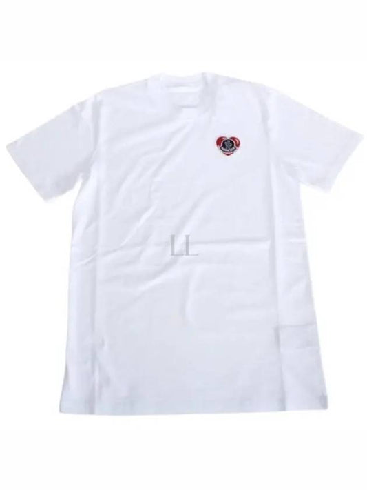 117554 8C00021 8390T 00A Logo Patch Tee - MONCLER - BALAAN 1