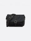 Oblique Jacquard 8 Mini Messenger Bag Black - DIOR - BALAAN 2