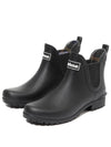 Wilton Wellington Chelsea Rain Boots Black - BARBOUR - BALAAN 2