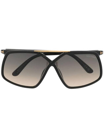 Eyewear Oversized Frame Sunglasses FT1038 - TOM FORD - BALAAN 1