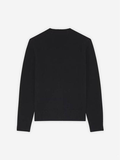 Baby Fox Patch Boxy Cardigan Black - MAISON KITSUNE - BALAAN 2