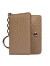 4 Stitch Keyring Card Wallet Dark Beige - MAISON MARGIELA - BALAAN 1