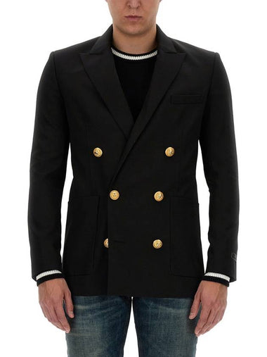 TECHNICAL WOOL JACKET - BALMAIN - BALAAN 1