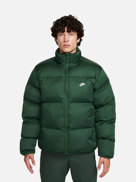 Sportswear Club Puffer Padded Jacket Green - NIKE - BALAAN 2