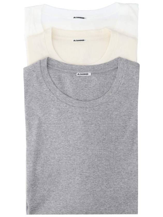 Short Sleeve T-Shirt J47FV0103 JTN357971 - JIL SANDER - BALAAN 4