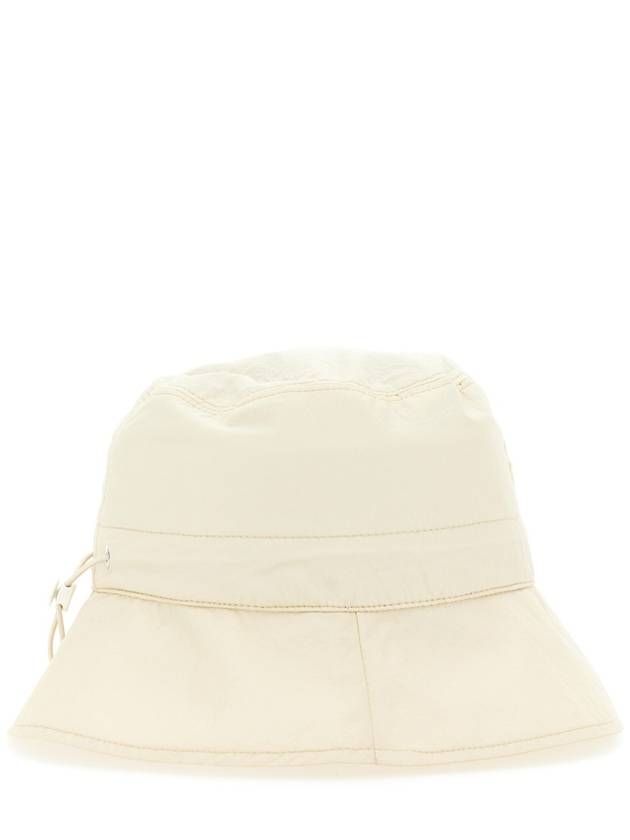 logo patch bucket hat ivory - MONCLER - BALAAN 4