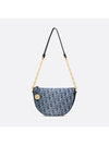 STAR CALLISTO Shoulder Bag Blue Denim S3206UDCE M49E - DIOR - BALAAN 4