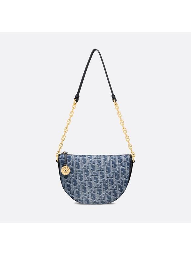 STAR CALLISTO Shoulder Bag Blue Denim S3206UDCE M49E - DIOR - BALAAN 4