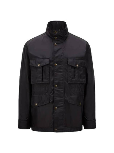 Okab Rain Field Jacket Black - MONCLER - BALAAN 1