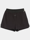 Logo Band Cotton Shorts Black - FEAR OF GOD - BALAAN 3