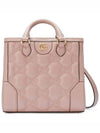 GG Matelassé Mini Tote Bag Pink - GUCCI - BALAAN 1