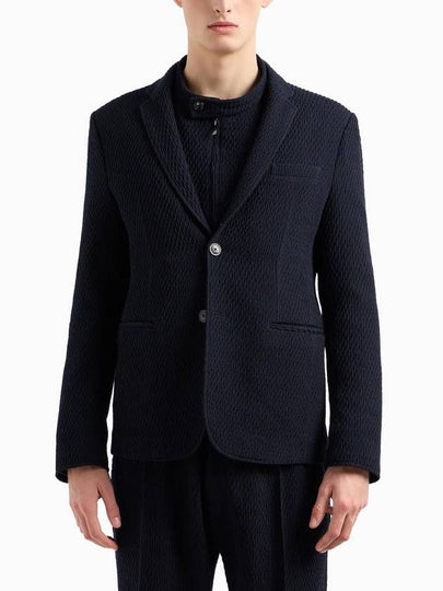 Emporio Armani Jackets Blue - EMPORIO ARMANI - BALAAN 2