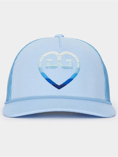 Striped Heart GS Interlock Knit Trucker G4AS23H06XS - G/FORE - BALAAN 2