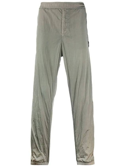 Men's Wappen Patch Metal Track Pants Grey - STONE ISLAND - BALAAN 2