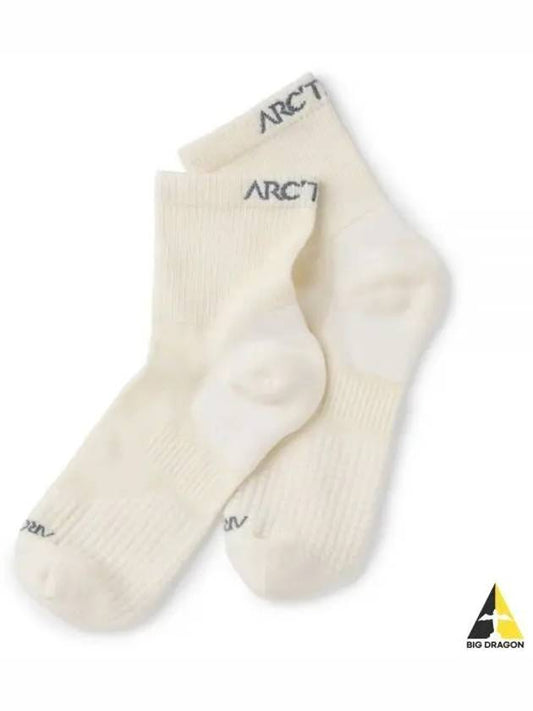 Merino Ankle Crew Socks White - ARC'TERYX - BALAAN 2