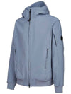 Lens Waffen Shell Windbreaker Sky Blue - CP COMPANY - BALAAN 4