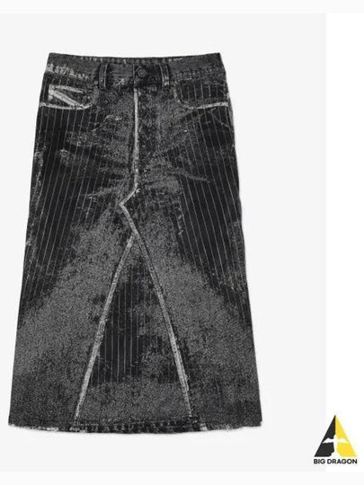 Diesel Skirt With O HANNA Print Women s Gray - DIESEL - BALAAN 2