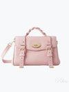 Alexa Heavy Grain Mini Tote Bag Powder Rose - MULBERRY - BALAAN 2