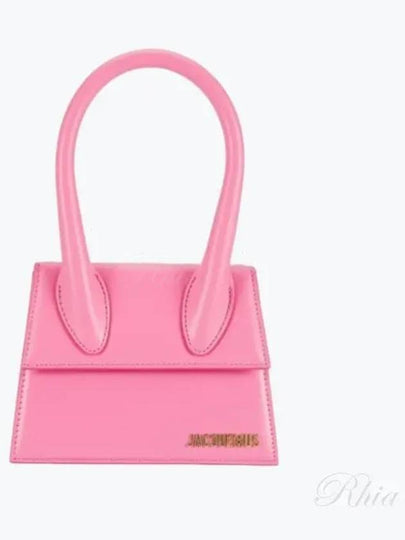 Le Chiquito Moyen Signature Mini Tote Bag Pink - JACQUEMUS - BALAAN 2