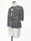 Women's Flower Pattern Blouse - GANNI - BALAAN 3