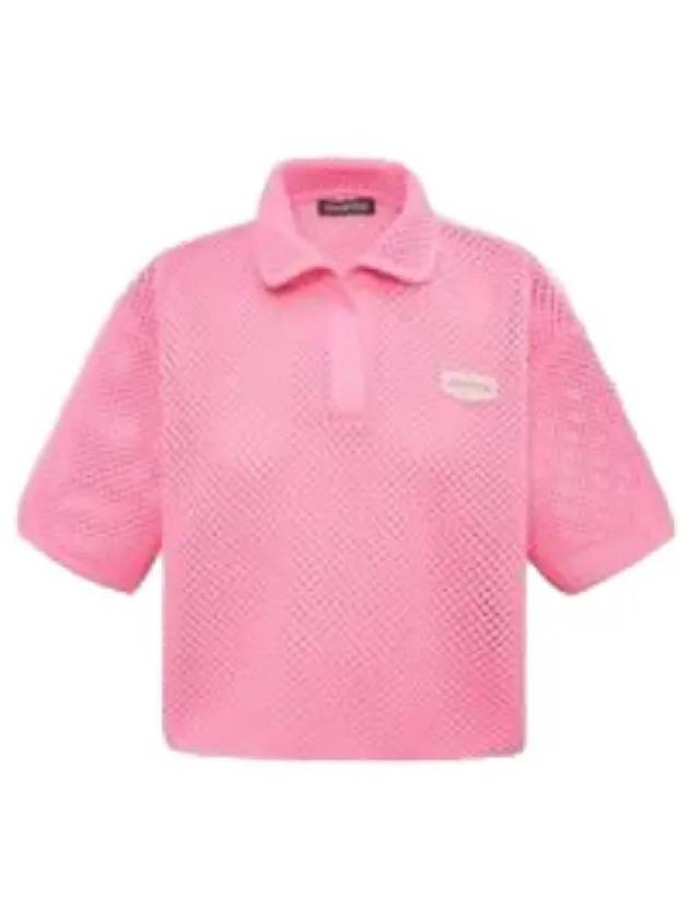 Porignano pink top short sleeve t shirt - DUVETICA - BALAAN 1