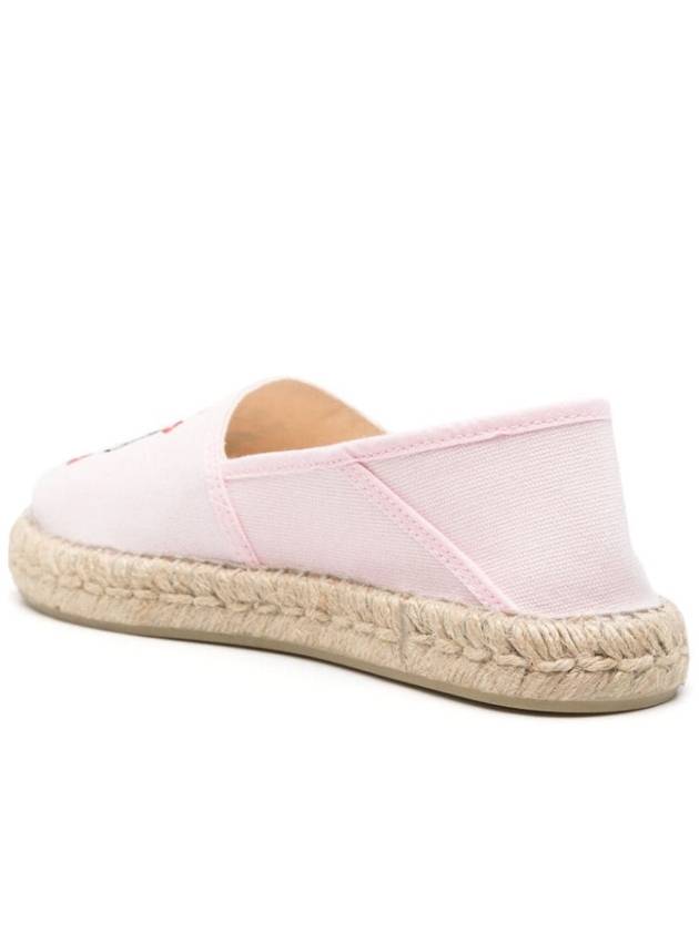 Tiger Canvas Espadrilles Pink - KENZO - BALAAN 4