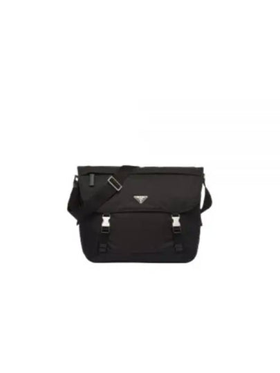 Re-Nylon Saffiano Shoulder Bag Black - PRADA - BALAAN 2