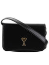 Paris Strap Card Wallet Black - AMI - BALAAN 2