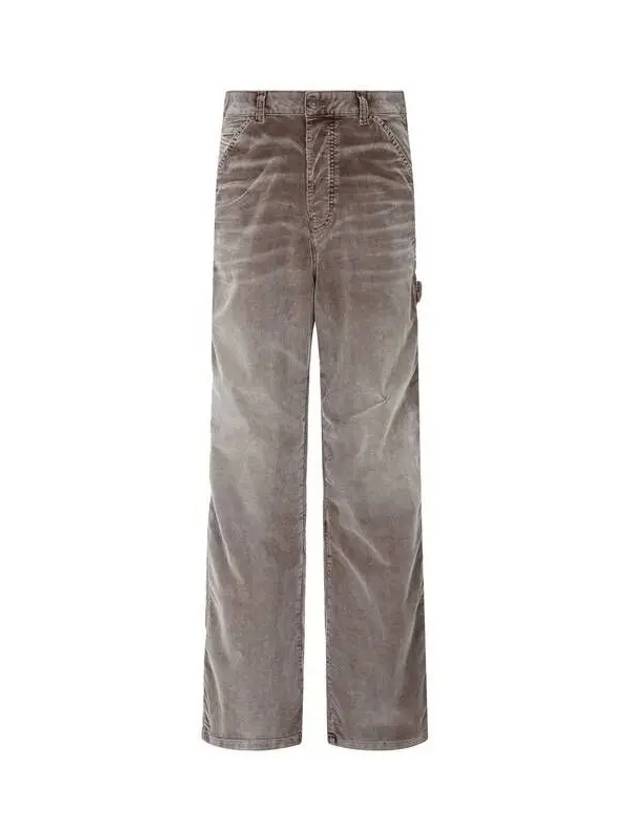 Men s Corduroy Loose Straight Jeans D LIVERY Brown - DIESEL - BALAAN 1