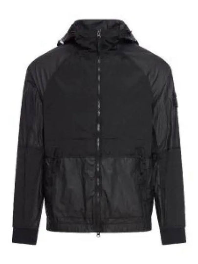 Nylon Metal Watro-TC Hooded Jacket Black - STONE ISLAND - BALAAN 2