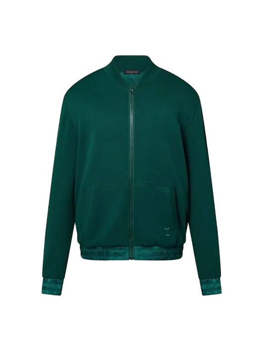 Monogram Reversible Cotton Bomber Jacket Pine Green - LOUIS VUITTON - BALAAN 1