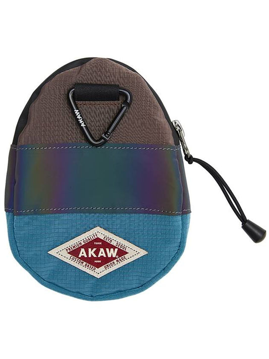 Ripstop Ugly Egg Pouch Blue Brown - AKAW - BALAAN 1