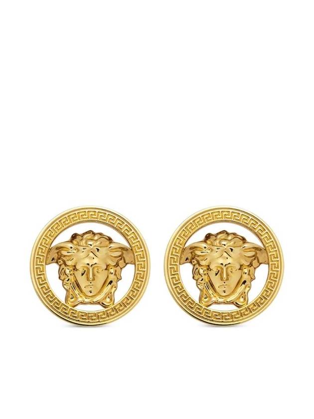 Medusa head motif earrings 10163671A00620 - VERSACE - BALAAN 1