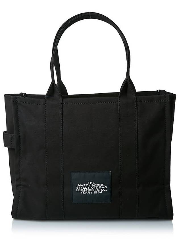 Signature Logo Tote Bag Black - MARC JACOBS - BALAAN 4