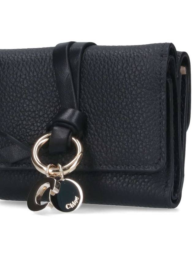 Alphabet Small Half Wallet Black - CHLOE - BALAAN 6