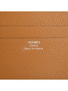 Card wallet H Sellier black gold evergrain full set - HERMES - BALAAN 8