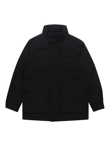 Safari 4-Pockets Duck Down Jumper Padding Black - SOLEW - BALAAN 1